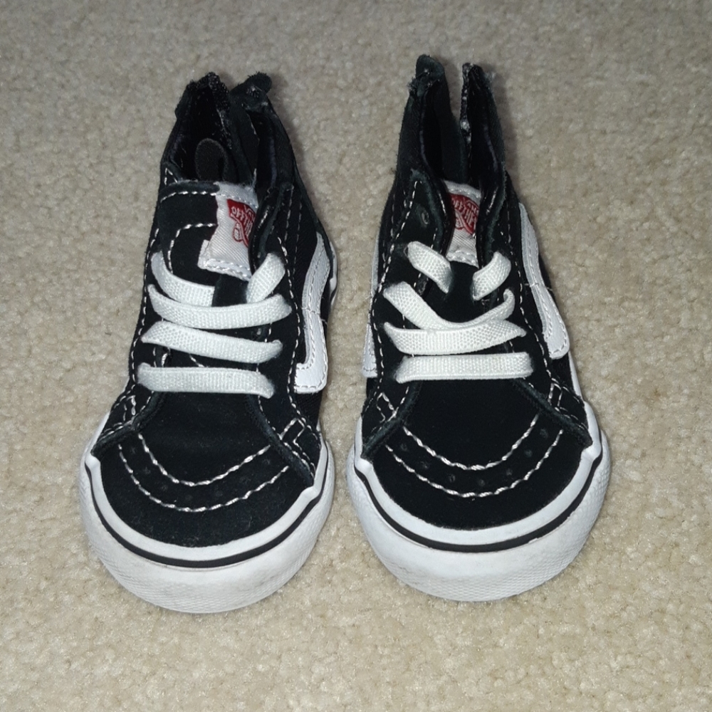 Vans Baby size 2 Black High skate sneakers